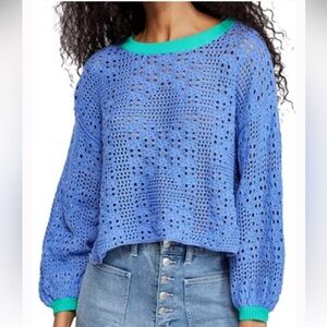Free People Home Run Sweater NWT